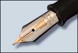 Vacumatic nib, 1941