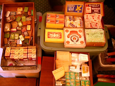 Boxes of nibs