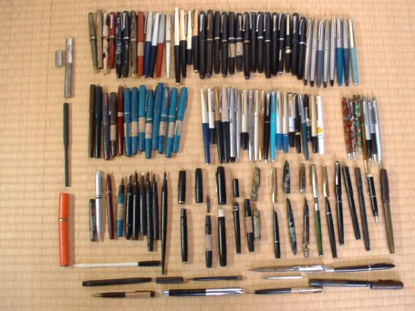 The box of pens from the antique dealer