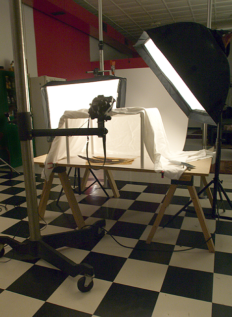 Terry's studio